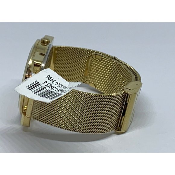 Michael Kors MK3496 Women Gold Stainless Steel Ana
